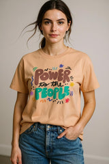 Sunset Reverie Oversized Tee - Cinematic Window Bird & Books Aesthetic